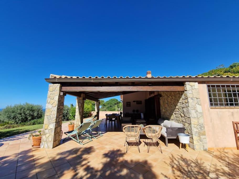 Villa Del Carrubo A Due Passi Dal Mare Di Cefalu Collesano Cameră foto